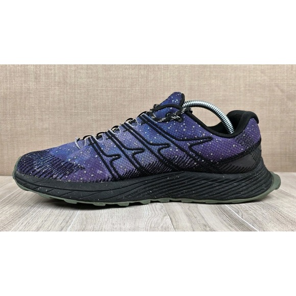 Merrell Mens Moab Night Sky Flight Galactic Trail Running Shoes Vibram Size 10 - Picture 2 of 10